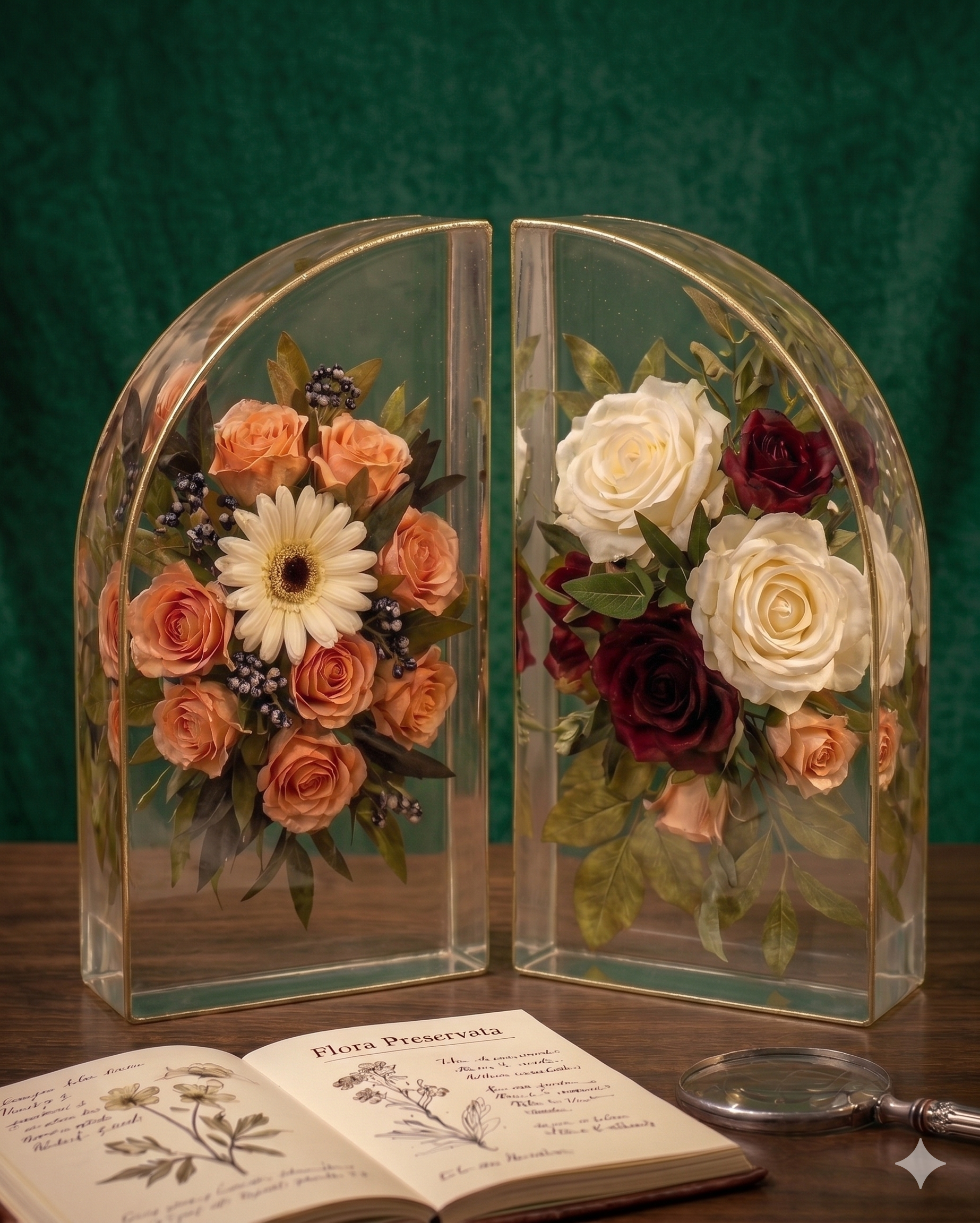 7 x 5 inch Small Book-ends